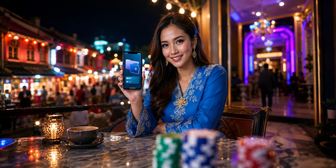 Mobile casino in Melaka with a traditional Malay atmosphere